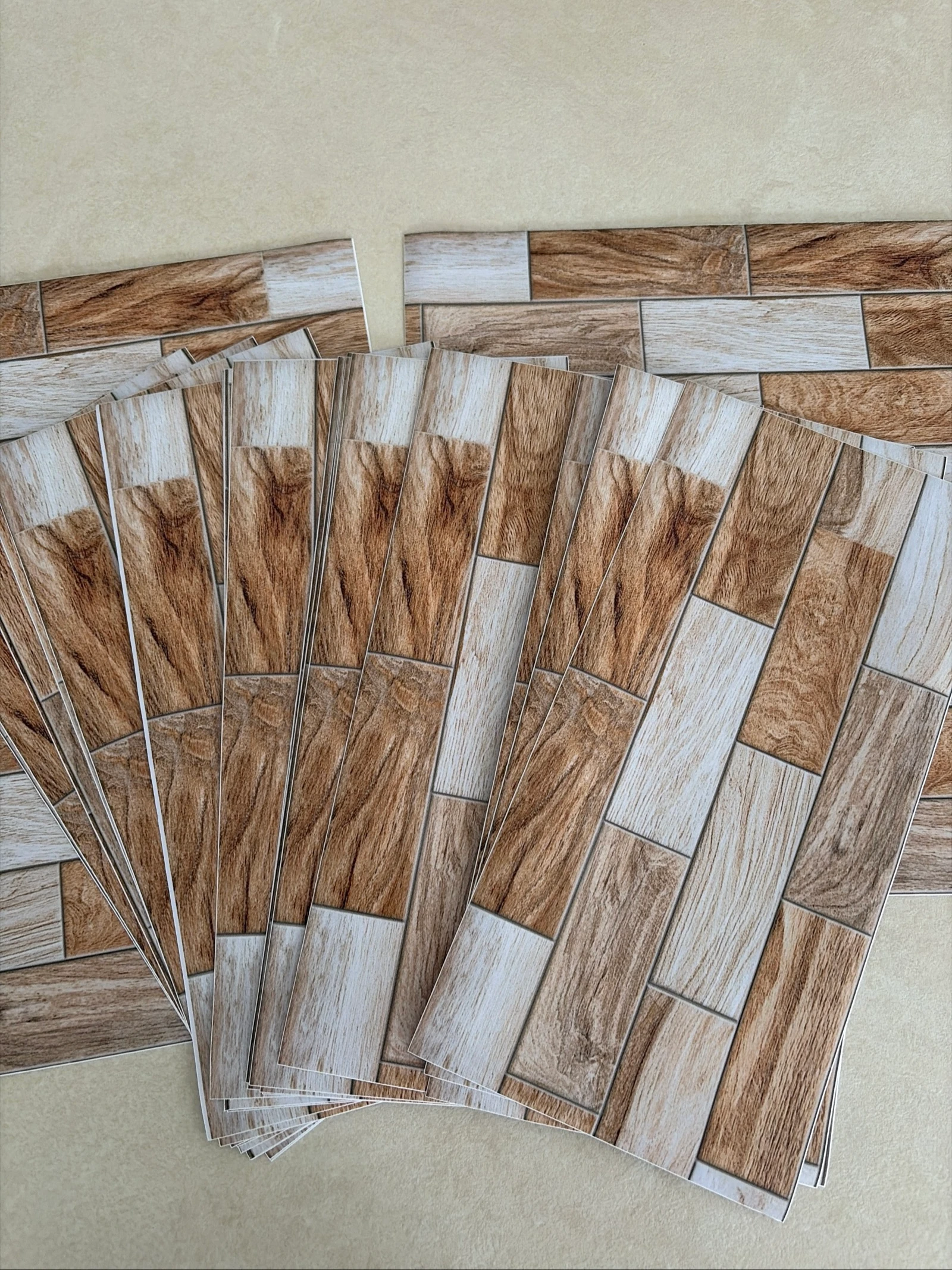 Wooden imitation stickers – photo 3